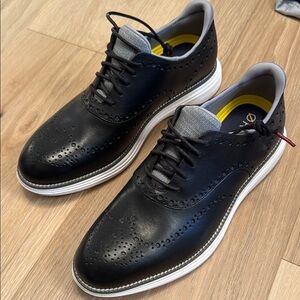 Cole Haan Men's Black Oxford Shoes